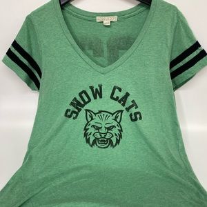 Snow Cats V Neck Tee
